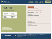 Tablet Screenshot of parkerservices.com